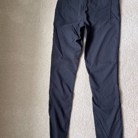 Prana Black Cargo Pants Size 4 - Picture 3 of 3